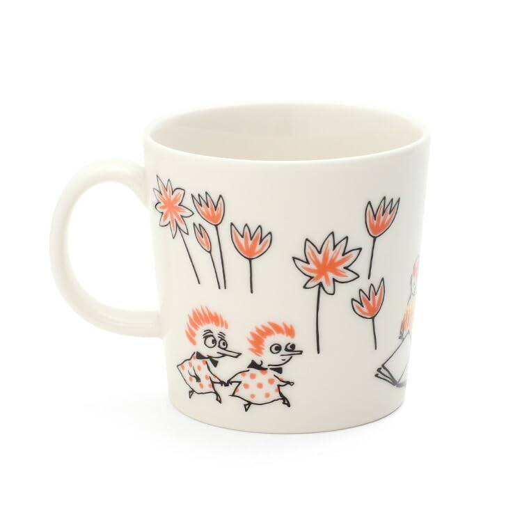 Arabia Moomin ABC Mug, 300ml, featuring Snufkin [Parallel Import]