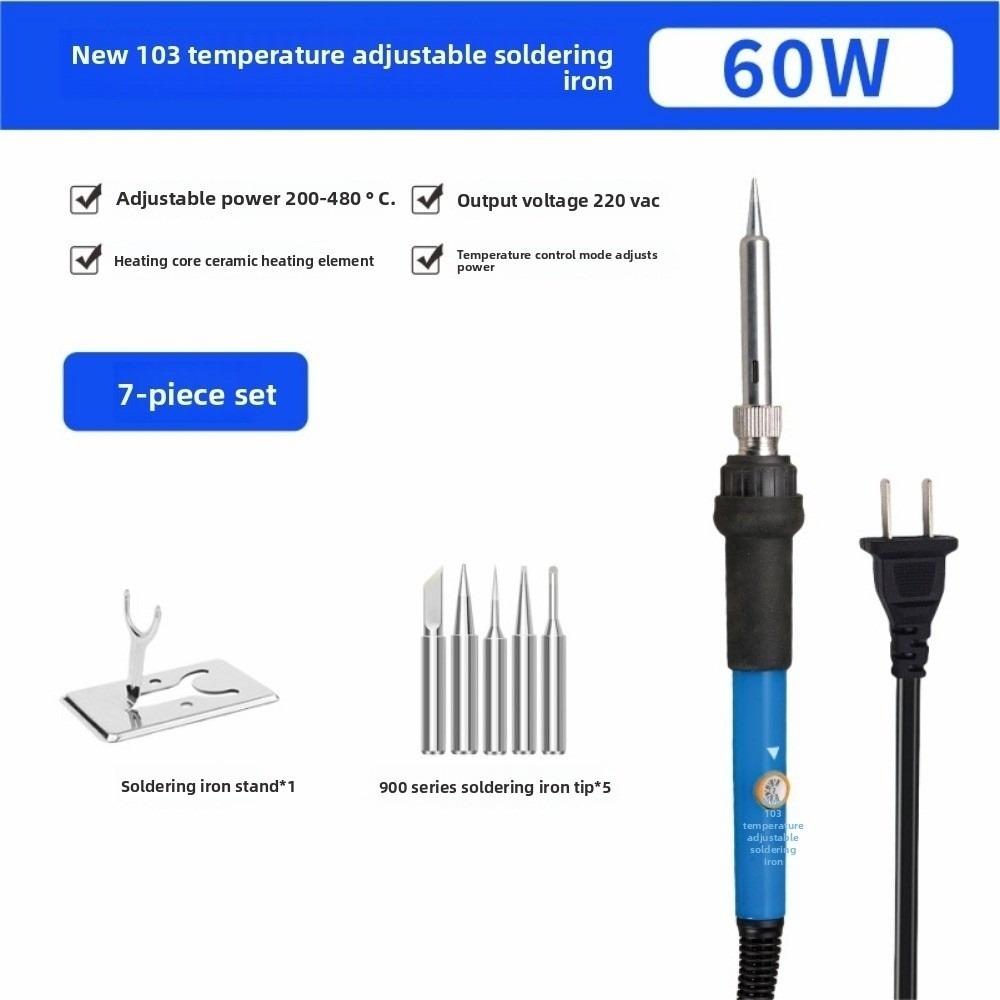 High Quality 110V 220V 60W Adjustable Temperature Multistyles Alternating Current Welding Solder Repair Tool