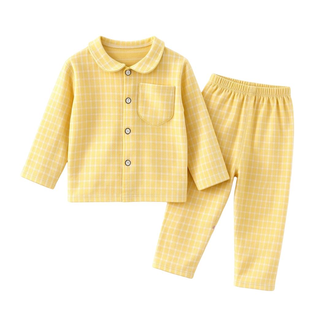 Set Pigiama e Abbigliamento Sportivo Carino Stampato per Bambini e Bambine, Completo 2 Pezzi per Dormire e Giocare