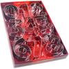 Large Number Cookie Biscuit Cutters Set 3 Inches, 9 Piece Stainless Steel Numbers Cutter Set Tools for Kitchen,Baking