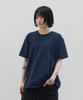 SLOWACID Washed Stamp Short Sleeve T-Shirt [Navy]