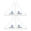 PCVHD1 Car Logo Door Corner Collision Anti-scratch Protection For VW GTI Polo Golf MK6 Passat B7 Tiguan ID.3 Arteon Jetta Beetle T-ROC