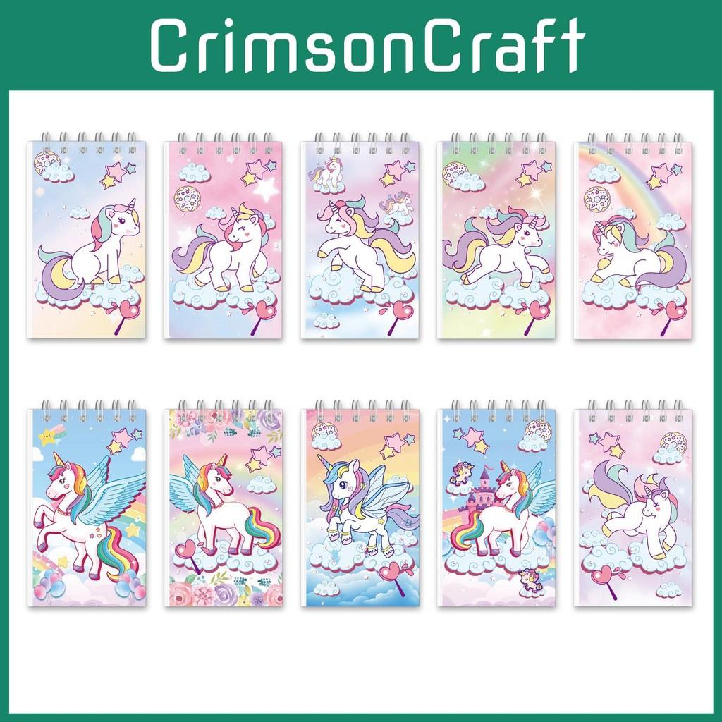 Cartoon Unicorn Rainbow Notebooks For Party Decoration And Journals Student