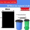 NHZHIW 90x100cm Thick Black Garbage Bags
