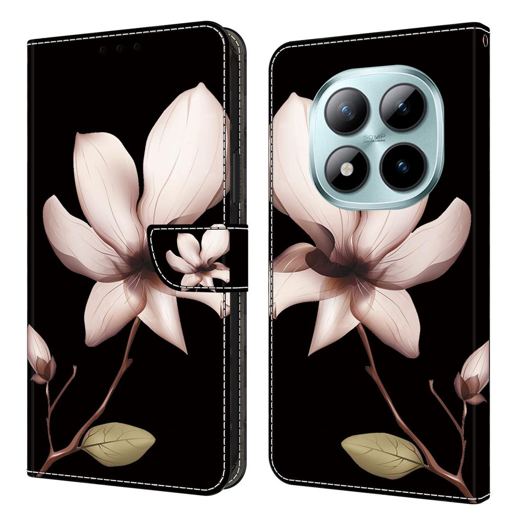 Wallet Case For Xiaomi Poco M8 5G/Redmi Note 15 5G (Global)/15 4G (Global) Magnetic Clasp 3D Pattern Leather Phone Cover