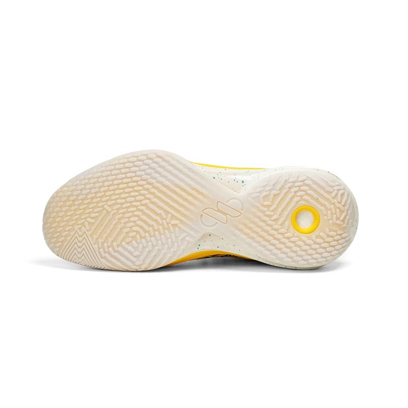 New LINING Flash Strike 11 Basketball Shoes Men's Low top Yellow ABAU053-25