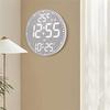 A74E-Digital Electronic Clock Calendar Wall Clock Living Room Decorative Wall Hanging Colorful Smart Clock