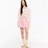 [Mardi Mercredi] Mohair Cardigan Round Neck_ivory Pink
