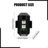 USB Charging Tail Lights, 7 Colors LED Drone Light for Bicycle