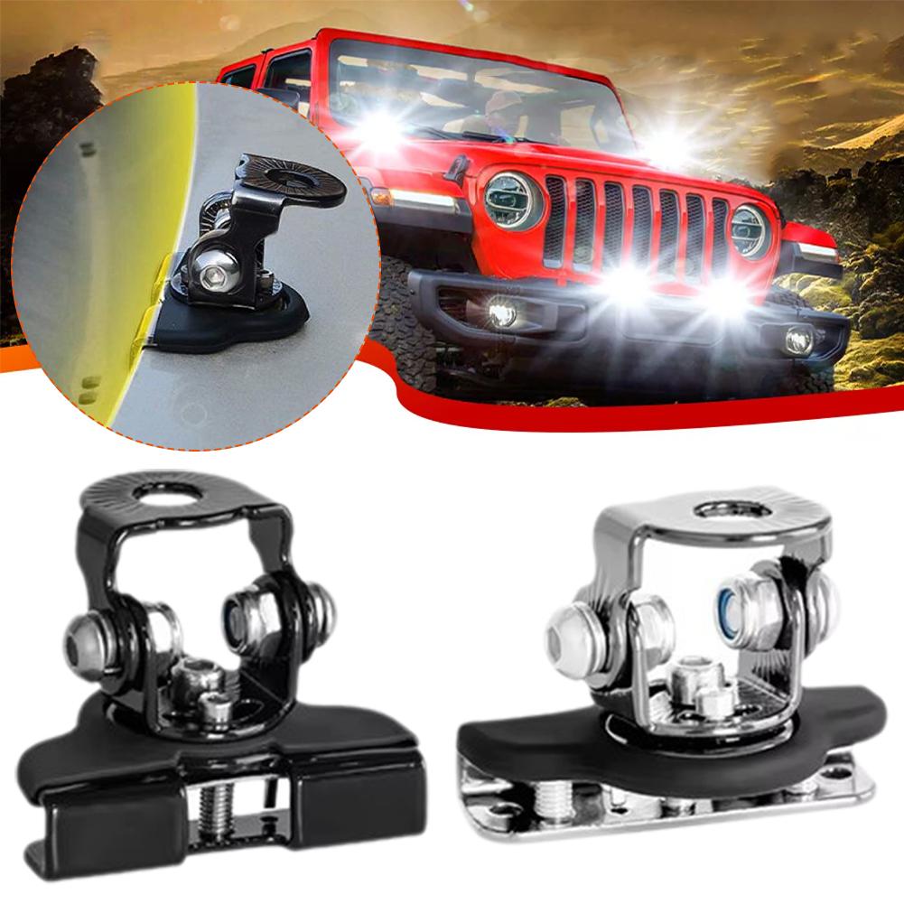 Universelle LED-Scheinwerfer-Montagehalterung für Geländewagen, nicht-destruktive Montage für Motorhaube/Seite des Fahrzeugs, 2 Stück C0G3