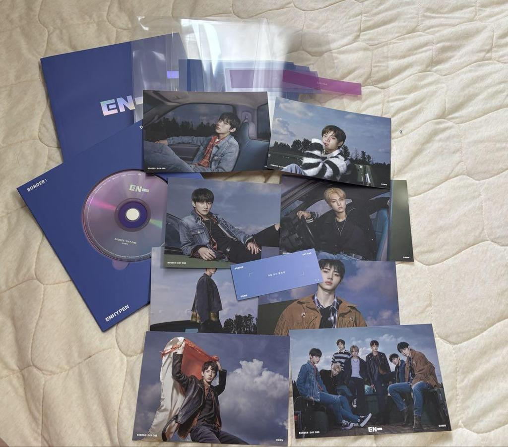 [USED] ENHYPEN CD BORDER:DAY ONE 2 Versions