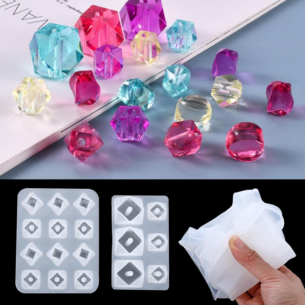 Making Mold Diamond Shape Crystal Silicone Mold DIY Handmade Jewelry Tool LWYLY Making Mold Diamond Shape Crystal Silicone Mold DIY Handmade Jewelry Tool LWYLY