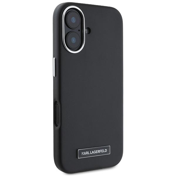 Karl Lagerfeld Klhmp16Mpgmsrpk Iphone16 Plus 6.7 Czarny/Black Hardcase Fw Metal Plate Magsafe
