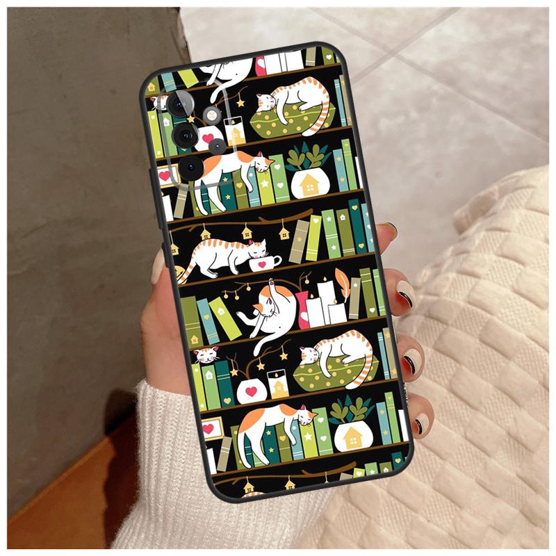 

Cartoon Cute Cats For Samsung Galaxy A13 A33 A53 A34 A54 A14 A15 A16 A26 A36 A56 A12 A32 A52 A06 A35 A55 Case Samsung A55