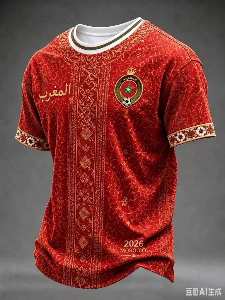 Morocco Team Away Soccer Jersey White Short Sleeve T Shirt  Football Unisex Fans Supporter Training Sport Tee Casual Top