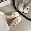 2025 summer and autumn new outer wear fairy casual half drag female fashion round head flat bottom bag head half slippers female