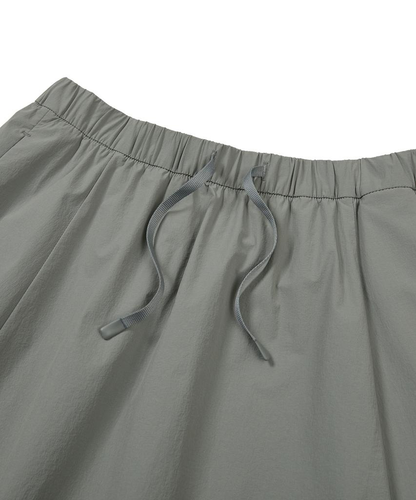 SNOWPEAK APPAREL Thin Tech Women'S Woven Skirt Light Khaki (S24Mwssk31)