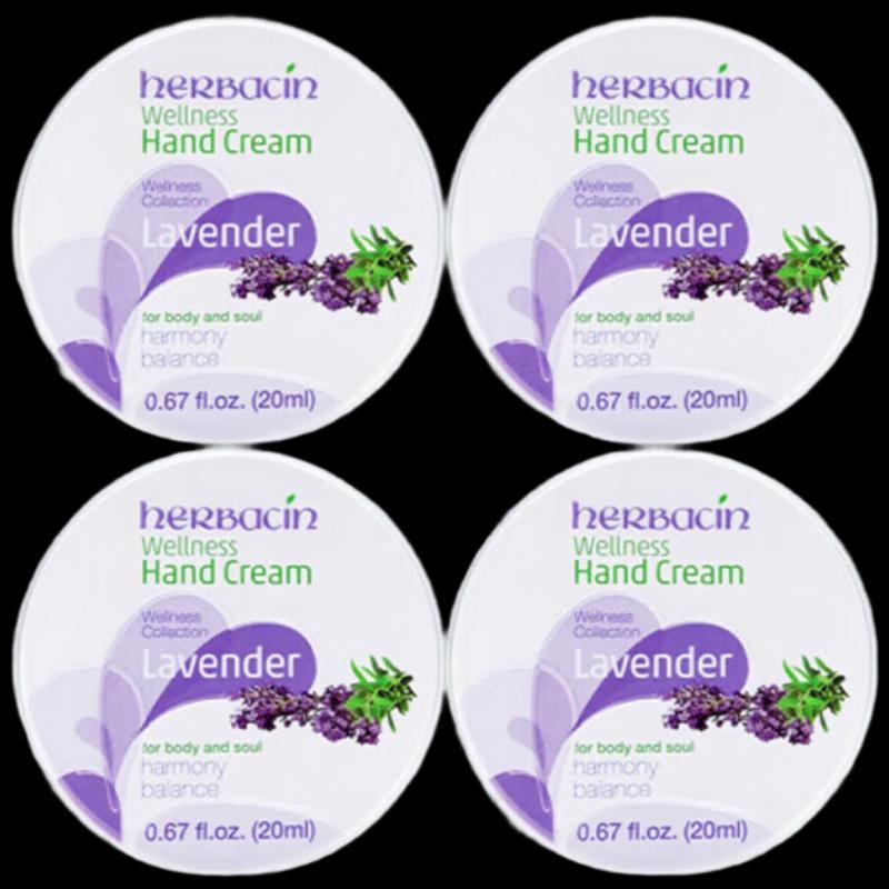 Herbacin Lavender Hand Cream, 4-Pack