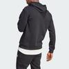 adidas Men's Essentials Fleece Big Logo Hoodie Black/White IB4024