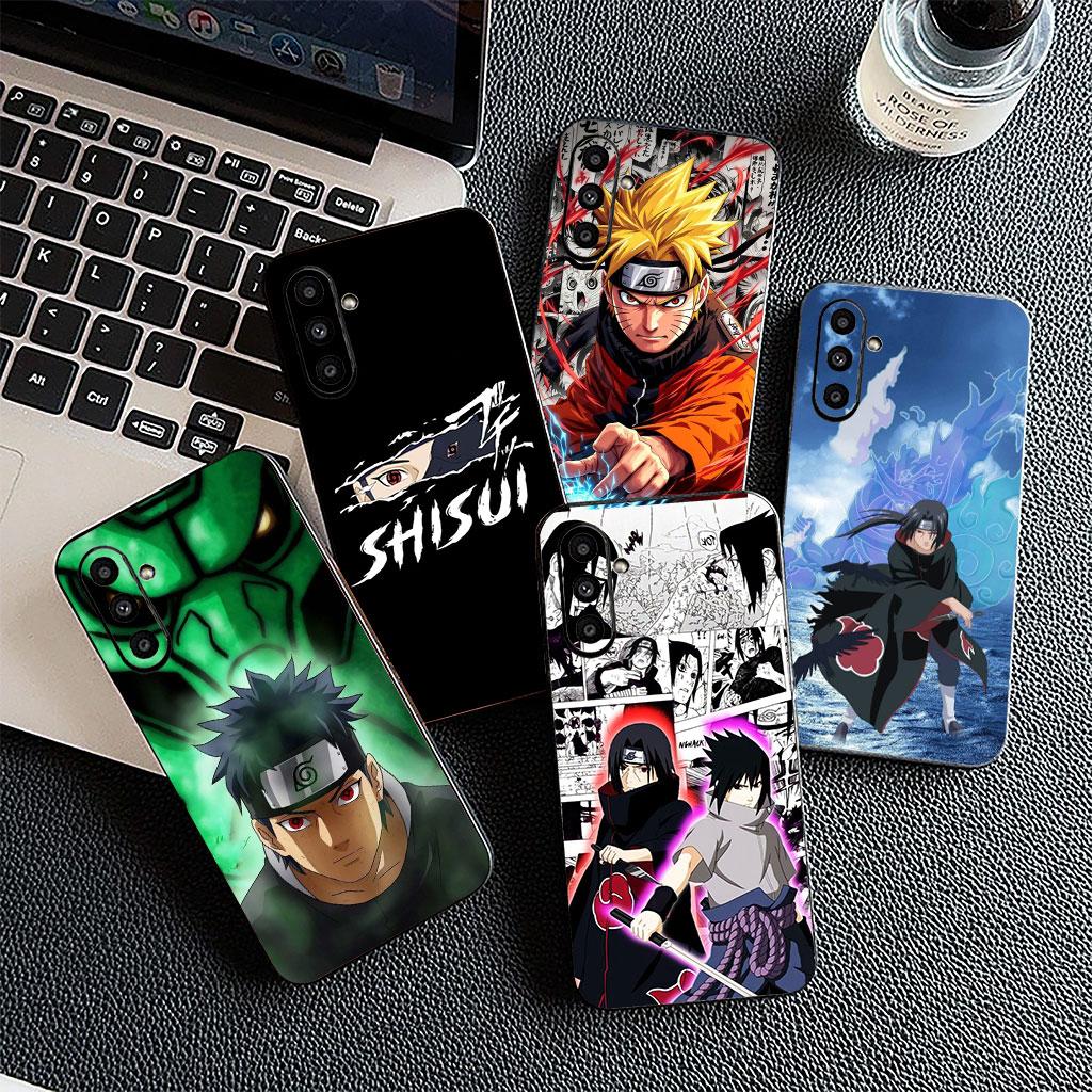 Cover for Samsung Galaxy S25 S24 S23 FE Plus Ultra S7 Edge A16 A15 5G s25+ Coque Phone Case Narutos Sasuke Uchiha Shisui Itachi
