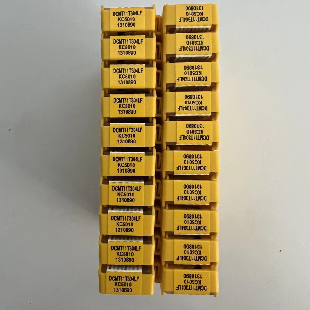 KENNAMETEL / DCMT11T304LF KC5010  / Original Carbide Blade 10 Pcs