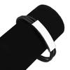DIY Engraved Retro Leather and Stainless Steel Men's Bracelet - Versatile Couple Design