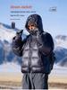 Men's Trendy Packable Lightweight Water-Repellent Down Jacket with Hood