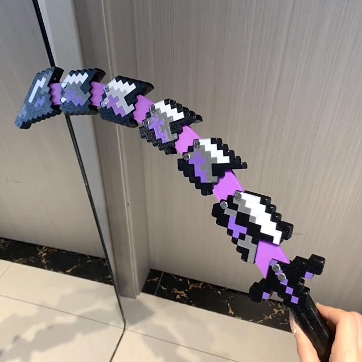 Minecraft Надоедливые Жители Серия Периферия Пожиратель Душ Змеиный Клинок Клинок Бога Войны 49см