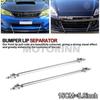 For Dodge Charger Front Bumper Lip Splitter Strut Rod Tie Support Bar Adjustable