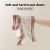 Plus Size Women's Summer Thin Print Non Mark High Waist Flat Angle Briefs