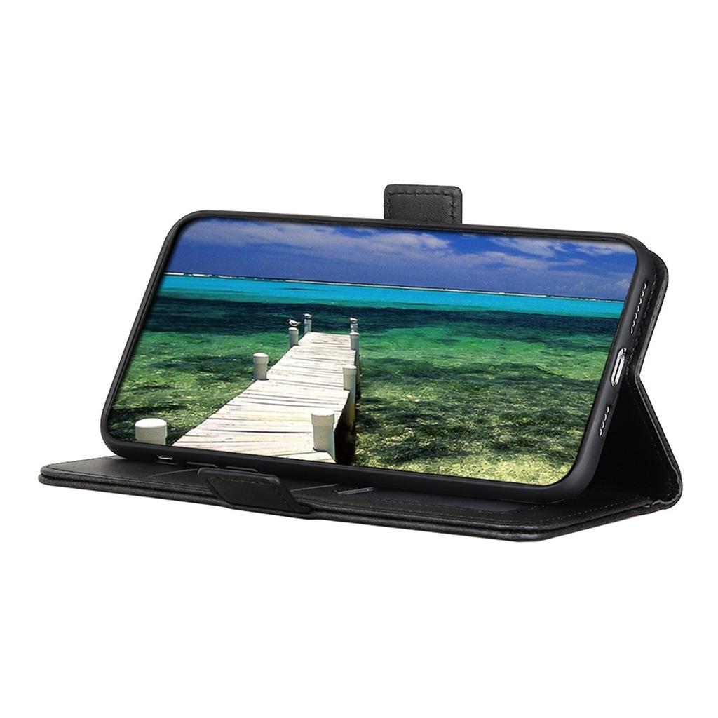 Für Motorola Edge 50 Ultra 5G/Moto X50 Ultra 5G Hülle Kratzfeste Leder-Brieftaschen-Handyhülle