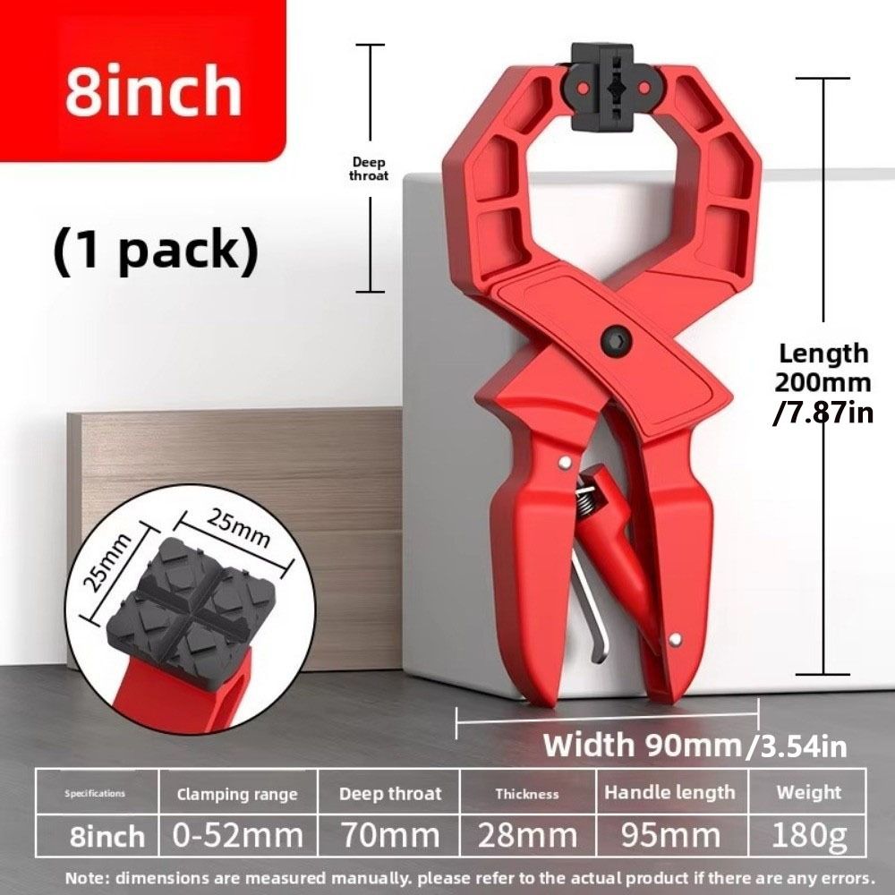 Strong Grip Large Heavy Duty Spring Clamp Fixing Quick Grip Clamp Woodworking Clip  Carpenter