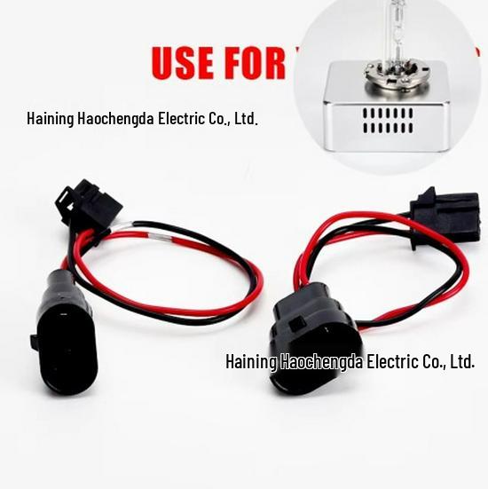 

D5S Power Cord with Male & Female Connectors for Headlights - In Stock, Same-Day Shipping PC
