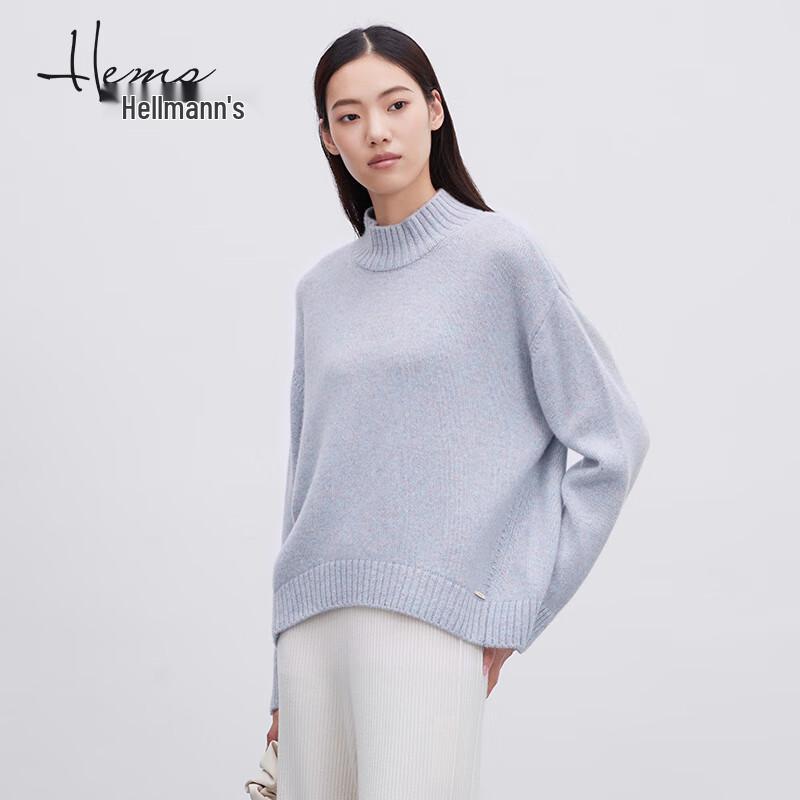 

Haier Mans Women s Semi-High Collar Cashmere Sweater 230K9B71 XL