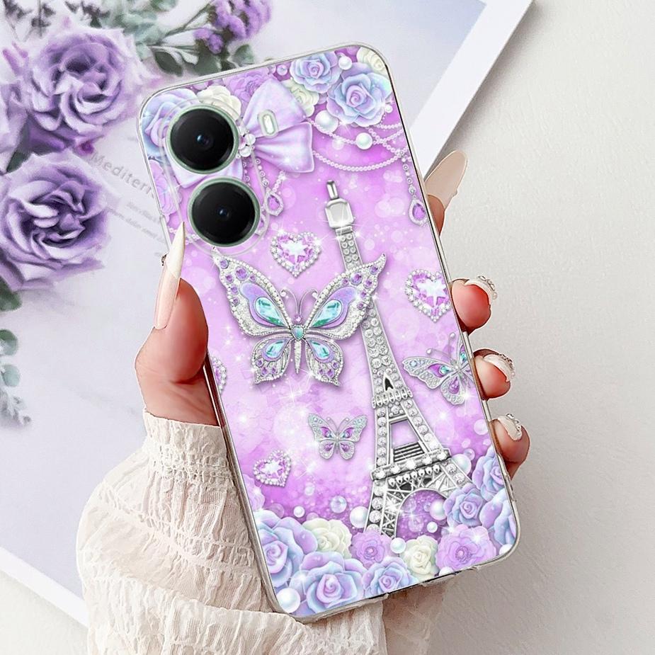For Xiaomi Poco X7 Pro 5G Case Stylish Painted Cover Clear Silicone Phone Case For Xiaomi Poco X7 PocoX7 Pro X7Pro 5G Soft Shell