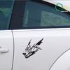 Personalized Art Wolf Creative Electric Car Modification Car Decoration Stickers