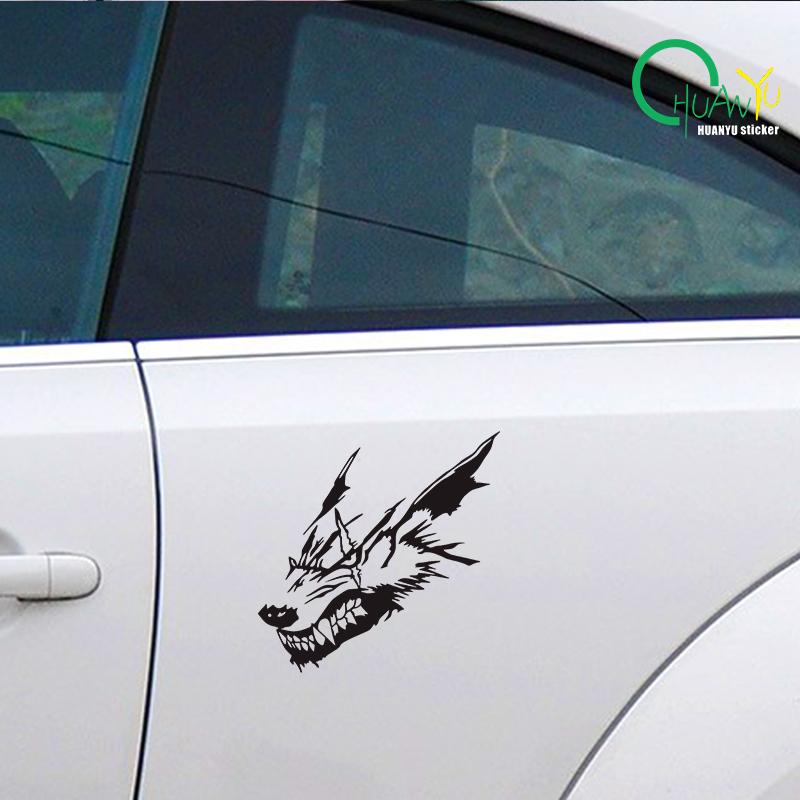 Personalized Art Wolf Creative Electric Car Modification Car Decoration Stickers