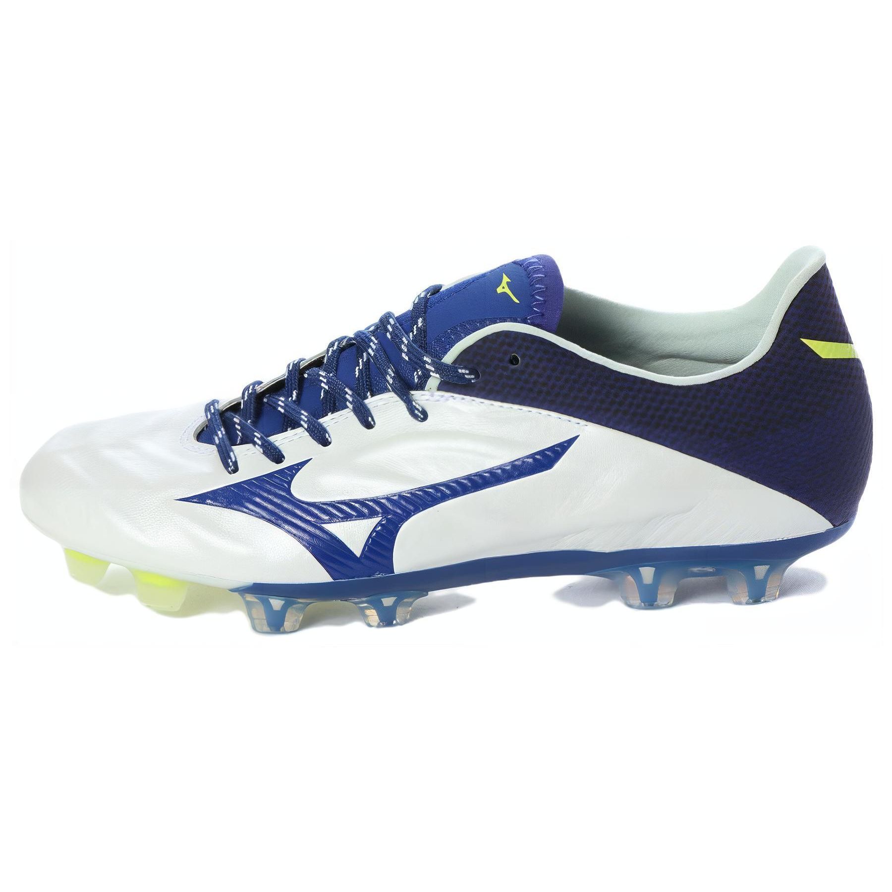 

Mizuno Rebula 2 V1 Круглая голова Логотип FG (Резиновый длинный стержень) Кенгуру Кожа Нескользящие Износостойкие Футбольные Бутсы Мужские Футбольные Бутсы Белые Синие P1GA197019 40.5