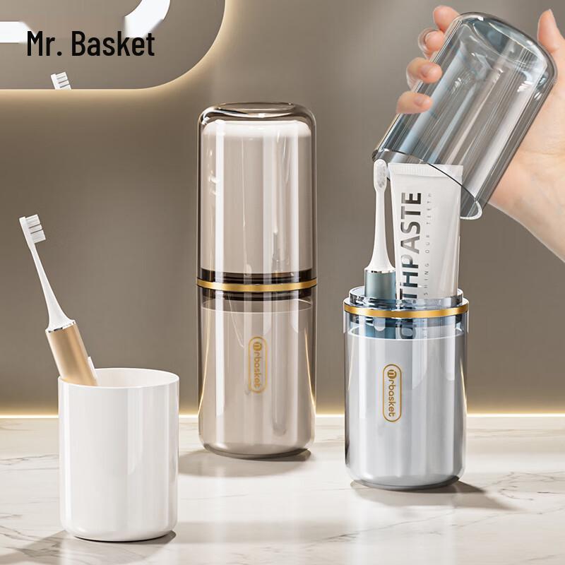 

Mr. Basket Portable Travel Wash Cup Set