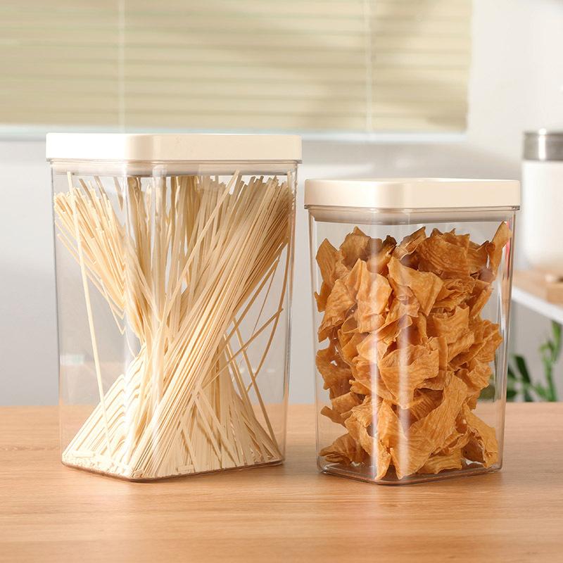 1PC Sealed Jars Grains and Cereals Storage Box Household Jars Storage Jars PET Transparent Bottles  Food Container Kitchen Items