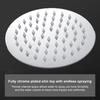 Large Stainless Steel Shower Head 360 Degrees Water Discharge High Pressure Rainfall