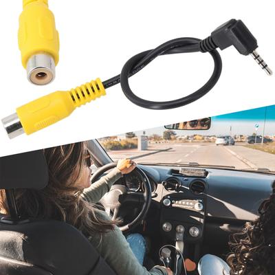 Cinch auf 2,5mm AV Konverterkabel Auto Rückfahrkamera zu Auto DVR Auto Navigation Kabel GPS Kamera Konvertierungskabel