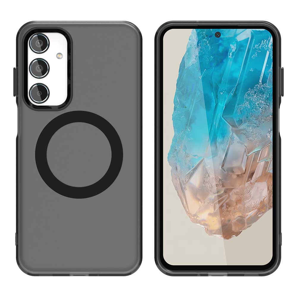 Magsafe Matte Phone Case For Samsung Galaxy F15 M35 A05 A05s 5G A06 4G Case Magnetic Wireless Charging Shockproof Back Cover