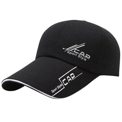 Chapeau Coton Visière Légère Couleur Casquette de Baseball Casquette Homme Chapeau d'Extérieur