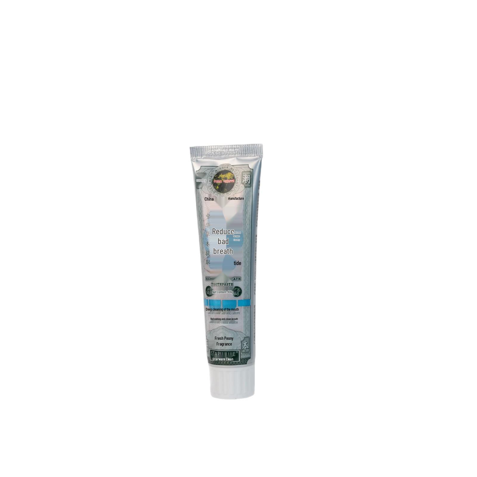 

Star Dew Herbal Adult Toothpaste 100g - Freshens Breath, Chinese Style Formula
