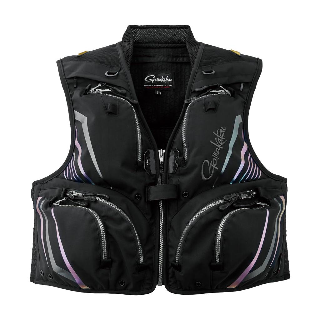 Gamakatsu Half Mesh Vest GM2331 M M/Black