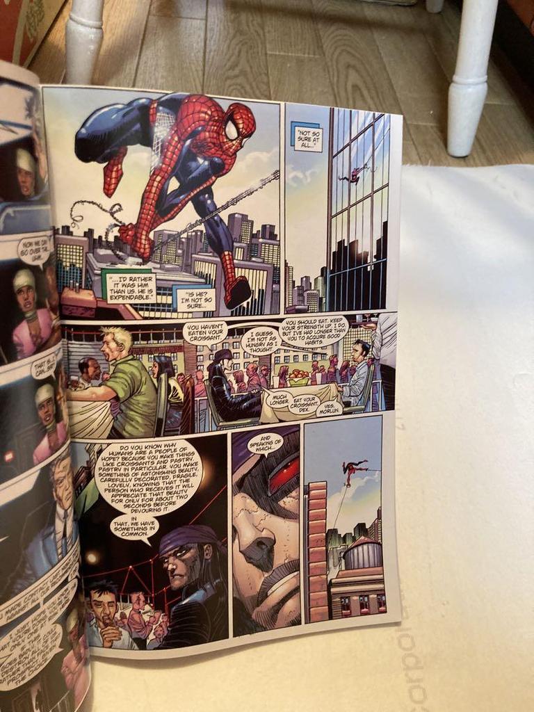 [USED] The Amazing Spider-Man Marvel Comics Foreign Book Full Color Second Edition English