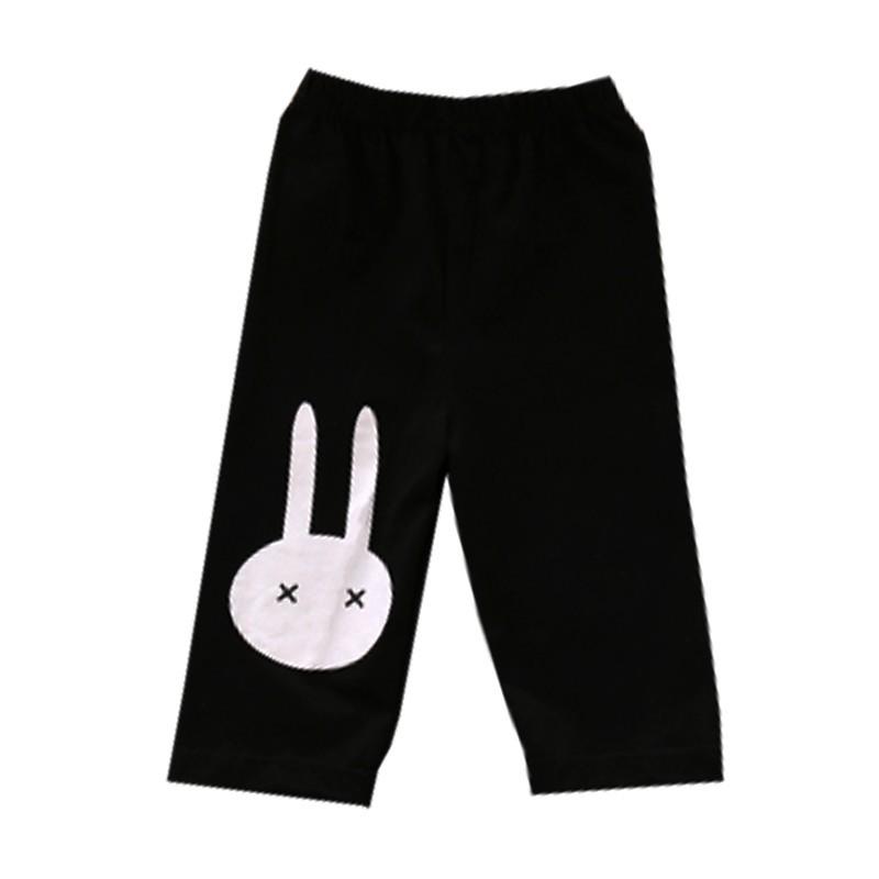 Summer 2022 Girls' Cartoon Rabbit Leggings, S/M/L - Thin Modal Mid-Length Pants
