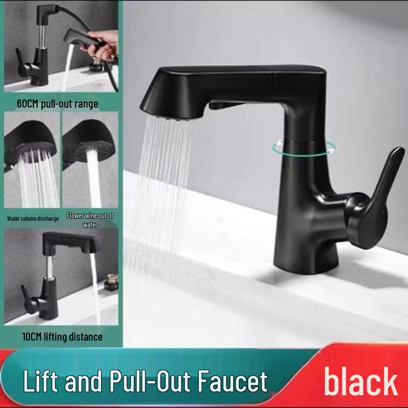 TLXT Pull-Out Basin Mixer Faucet