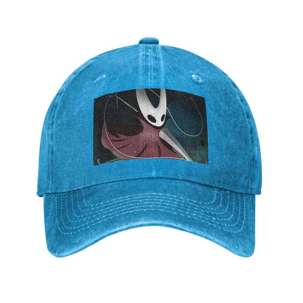 Hollow Knight Denim Cap Casual Baseball Caps Adjustable Hat Summer Unisex Baseball Hats